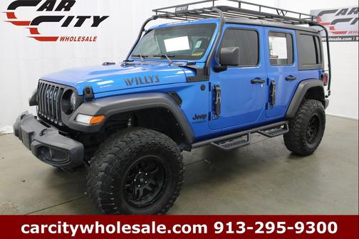 Hydro Blue Pearlcoat 2021 Jeep Wrangler Willys