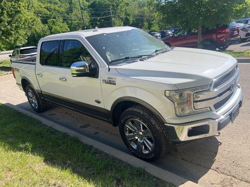 White 2018 Ford F-150 King Ranch