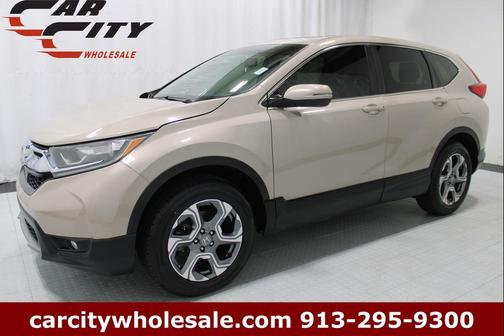 Tan 2018 Honda CR-V EX-L