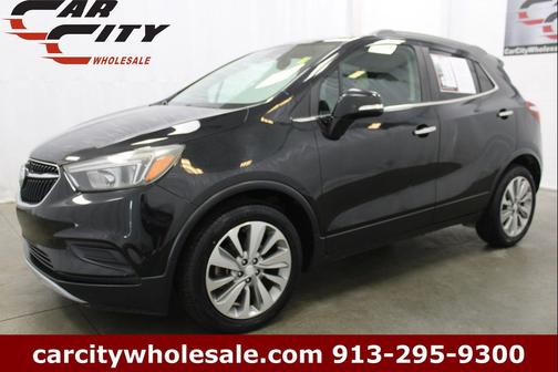 Ebony Twilight Metallic 2017 Buick Encore Preferred