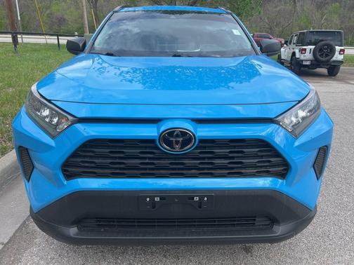 Blue Flame 2021 Toyota RAV4 LE