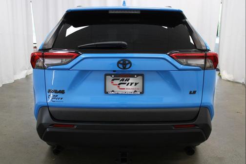 Blue Flame 2021 Toyota RAV4 LE