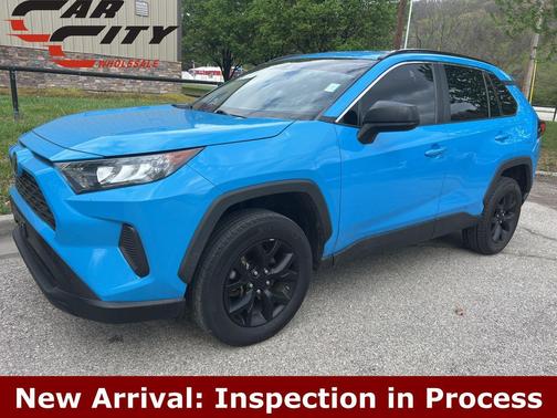 Blue Flame 2021 Toyota RAV4 LE
