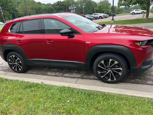 Soul Red Crystal Metallic 2025 Mazda CX-50 Hybrid Premium Plus Package