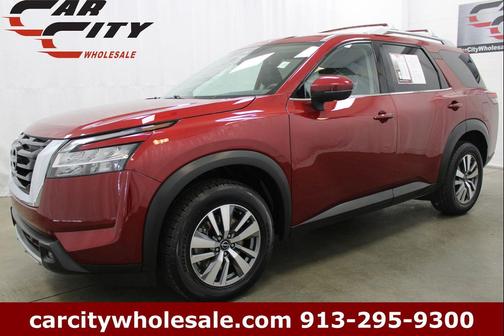 Scarlet Ember Tintcoat 2023 Nissan Pathfinder SL 4WD