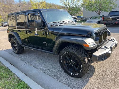 Black Clearcoat 2021 Jeep Wrangler Willys