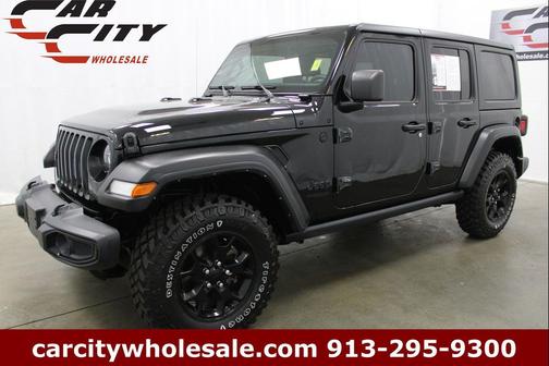 Black Clearcoat 2021 Jeep Wrangler Willys