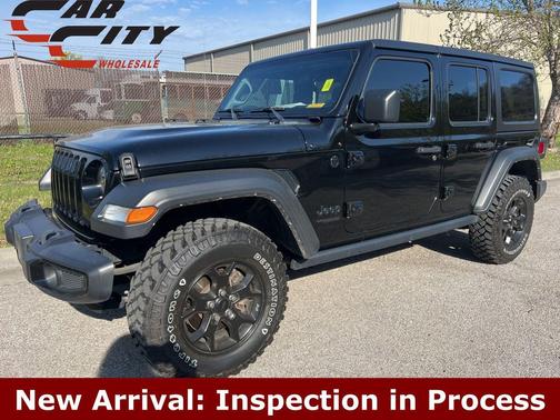 Black Clearcoat 2021 Jeep Wrangler Willys