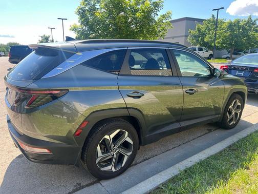 Amazon Gray 2022 Hyundai TUCSON SEL