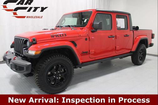 Firecracker Red Clearcoat 2021 Jeep Gladiator Sport