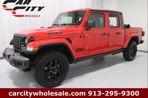 Firecracker Red Clearcoat 2021 Jeep Gladiator Sport