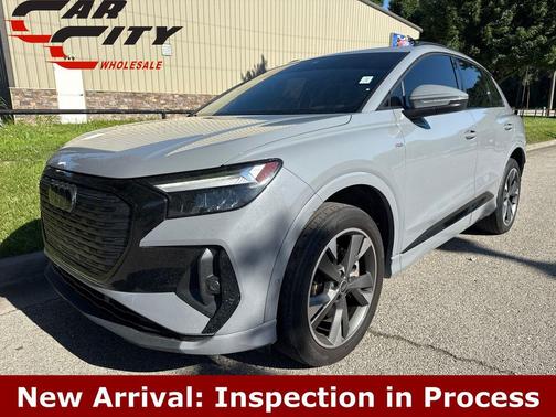 Pebble Gray 2024 Audi Q4 e-tron Premium Plus 50 quattro