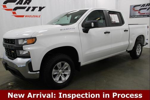 Summit White 2021 Chevrolet Silverado 1500 WT