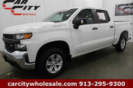Summit White 2021 Chevrolet Silverado 1500 WT