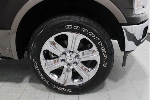 Red 2018 Ford F-150 King Ranch