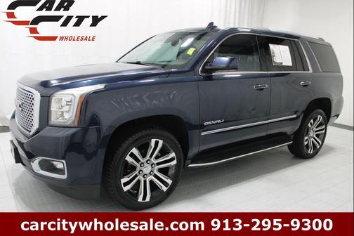 Dark Sapphire Blue Metallic 2017 GMC Yukon Denali