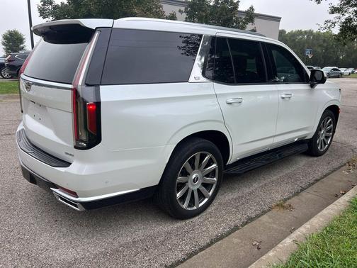 Crystal White Tricoat 2021 Cadillac Escalade Premium Luxury Platinum