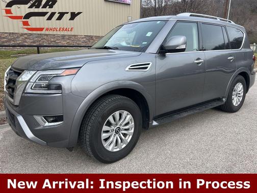 Gun Metallic 2024 Nissan Armada SV 4WD