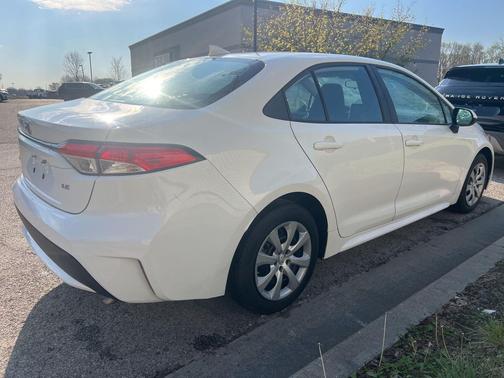 White 2020 Toyota Corolla LE