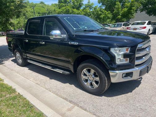 Shadow Black 2016 Ford F-150 Lariat