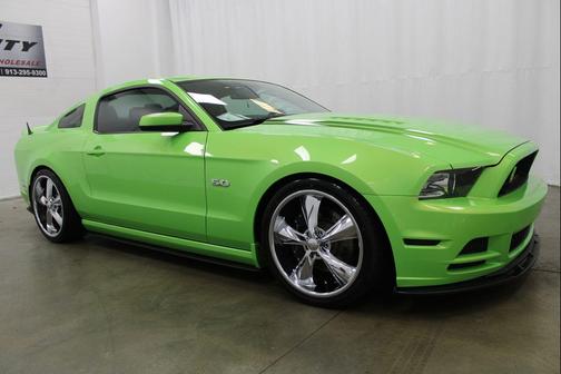 Green Metallic 2014 Ford Mustang GT Premium