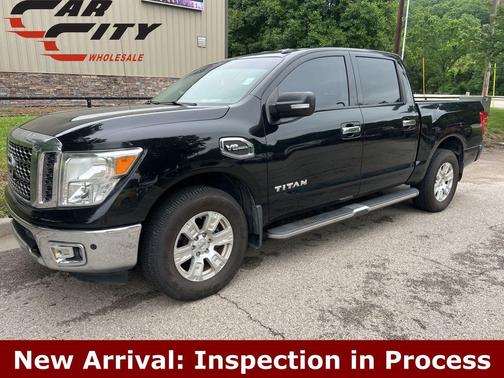 Magnetic Black 2017 Nissan Titan SV