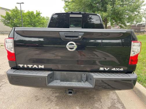 Magnetic Black 2017 Nissan Titan SV