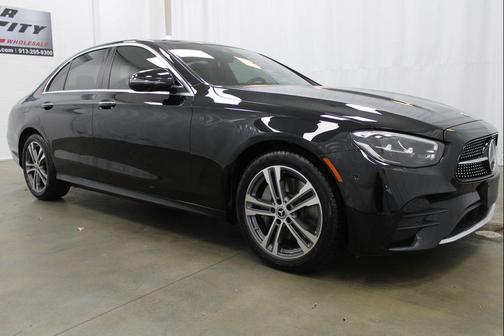 Black 2021 Mercedes-Benz E-Class 4MATIC