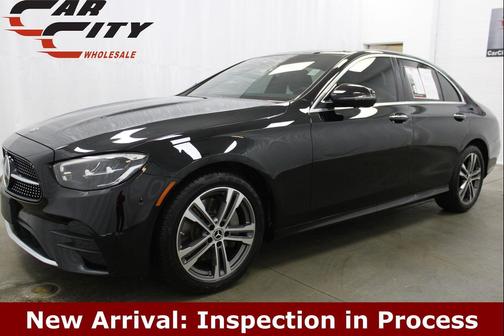 Black 2021 Mercedes-Benz E-Class 4MATIC