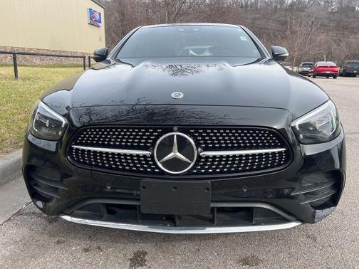 Black 2021 Mercedes-Benz E-Class 4MATIC