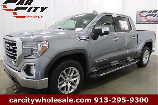 Satin Steel Metallic 2020 GMC Sierra 1500 SLT