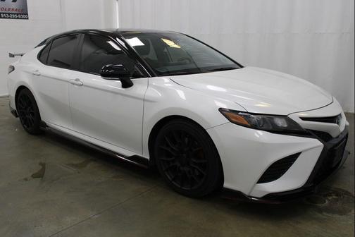 White 2023 Toyota Camry TRD