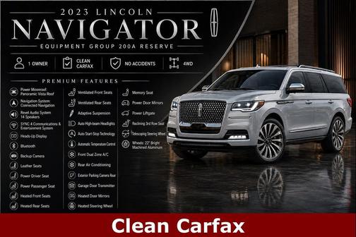 Radiance Metallic 2023 Lincoln Navigator Reserve