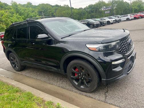 Agate Black Metallic 2021 Ford Explorer ST