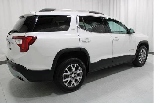 White Frost Tricoat 2021 GMC Acadia AWD SLT