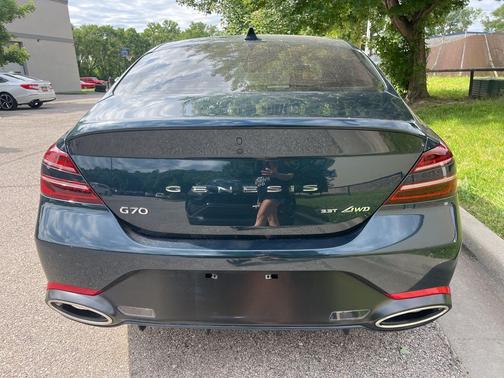 Tasman Blue 2022 Genesis G70 3.3T Advanced AWD