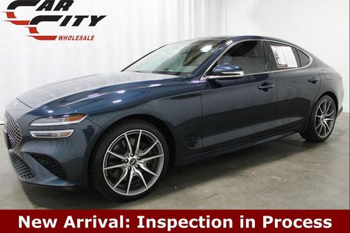 Tasman Blue 2022 Genesis G70 3.3T Advanced AWD