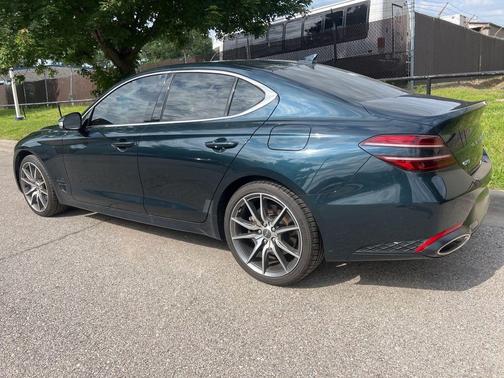 Tasman Blue 2022 Genesis G70 3.3T Advanced AWD