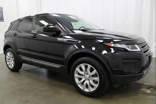 Black 2019 Land Rover Range Rover Evoque SE