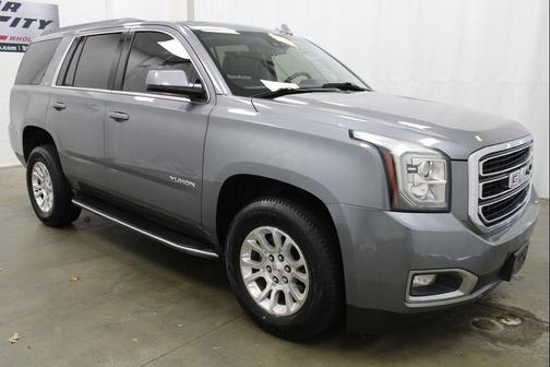 Satin Steel Metallic 2018 GMC Yukon SLT