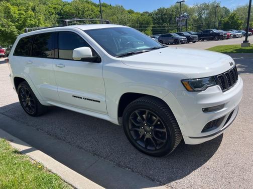Bright White Clearcoat 2021 Jeep Grand Cherokee High Altitude