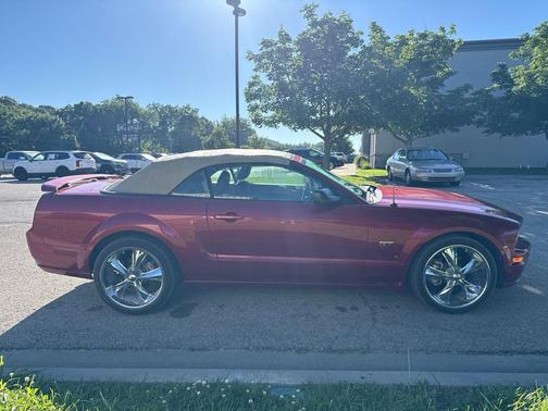 Red 2007 Ford Mustang GT