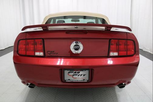 Red 2007 Ford Mustang GT