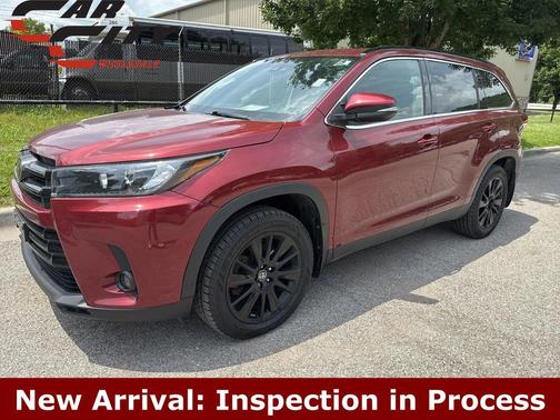 Salsa Red Pearl 2019 Toyota Highlander SE
