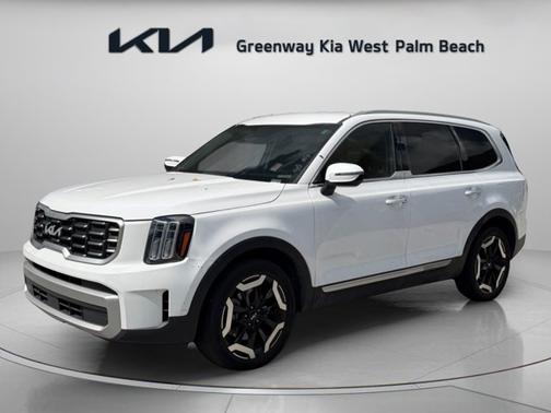Glacial White Pearl 2023 Kia Telluride S
