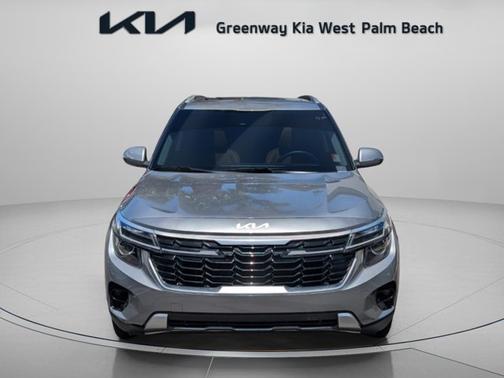 Steel Gray 2024 Kia Seltos EX