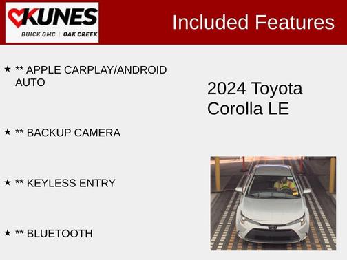 2024 Toyota Corolla LE