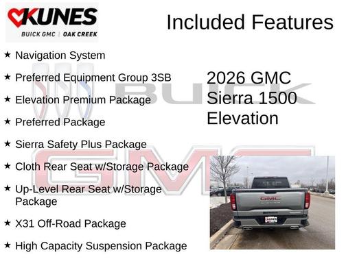 2026 GMC Sierra 1500 Elevation