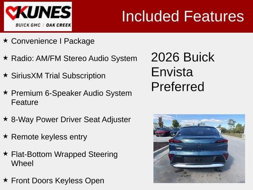 2026 Buick Envista Preferred FWD