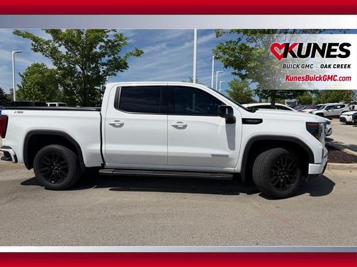 Summit White 2024 GMC Sierra 1500 Elevation